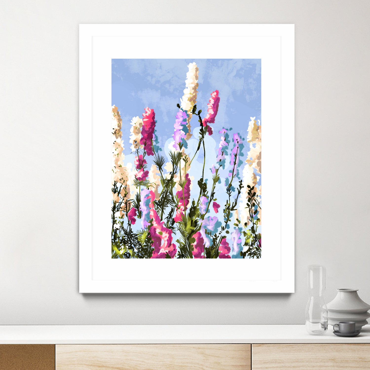 Positive mindset is everything by 83 oranges on GIANT ART - pink digital