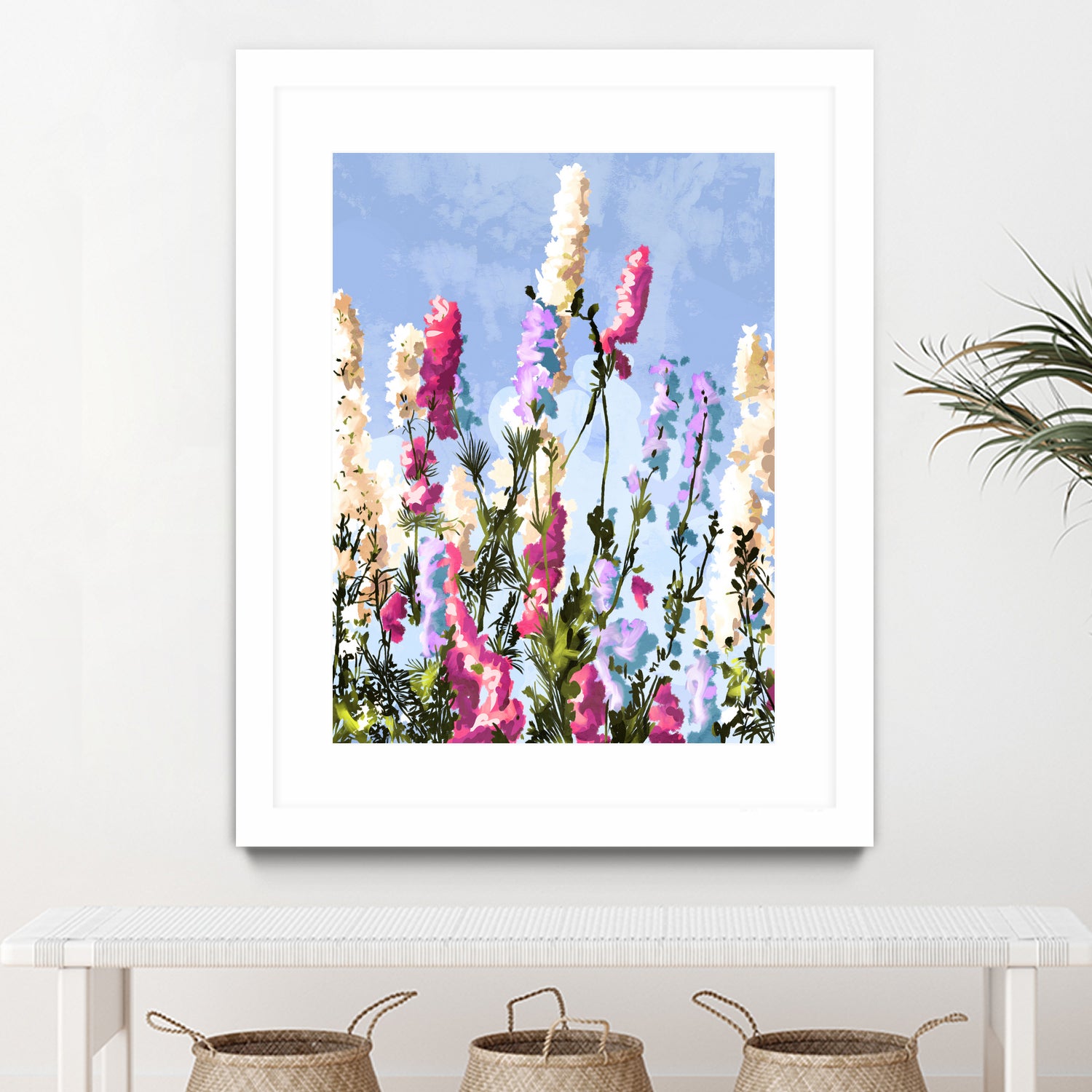 Positive mindset is everything by 83 oranges on GIANT ART - pink digital