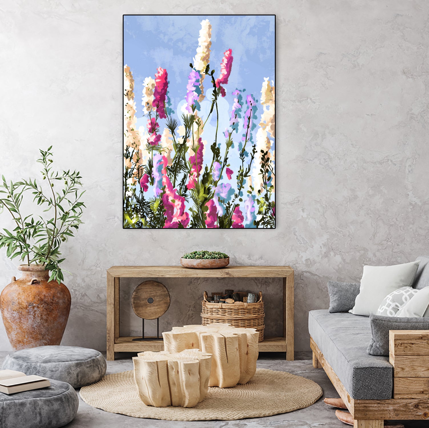 Positive mindset is everything by 83 oranges on GIANT ART - pink digital