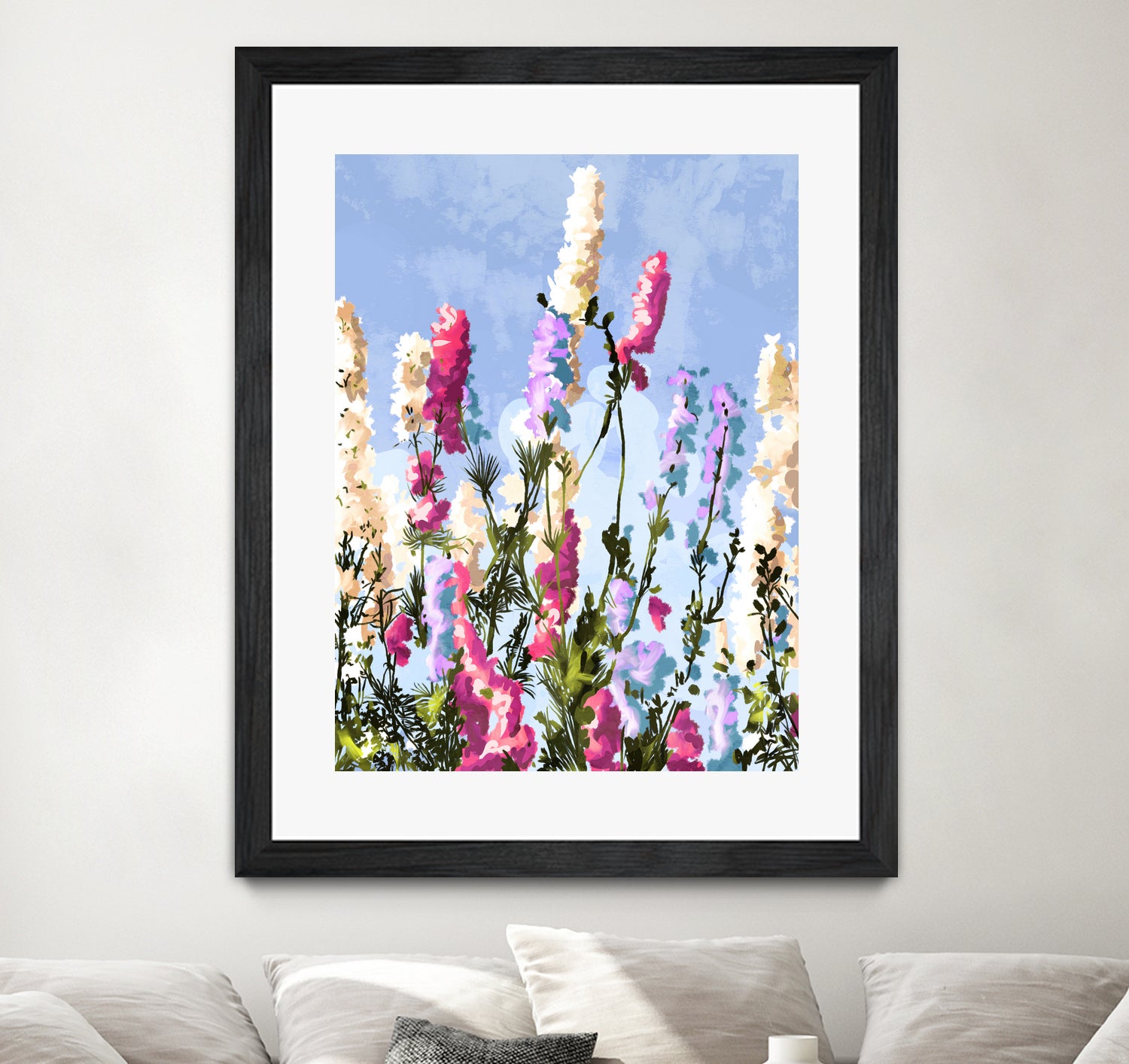 Positive mindset is everything by 83 oranges on GIANT ART - pink digital