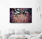 Purple Rust Up Close I by Jean-François Dupuis on GIANT ART - pink abstract canadian artists