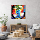 Mandragore by Ray Lengelé on GIANT ART - green pop art - alternative