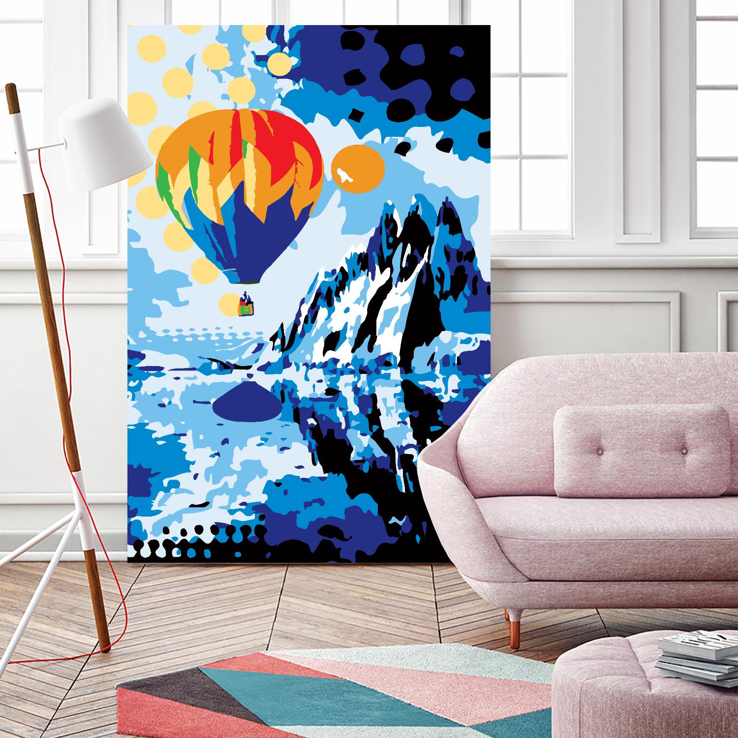 Ballon by Ray Lengelé on GIANT ART - black pop art - alternative