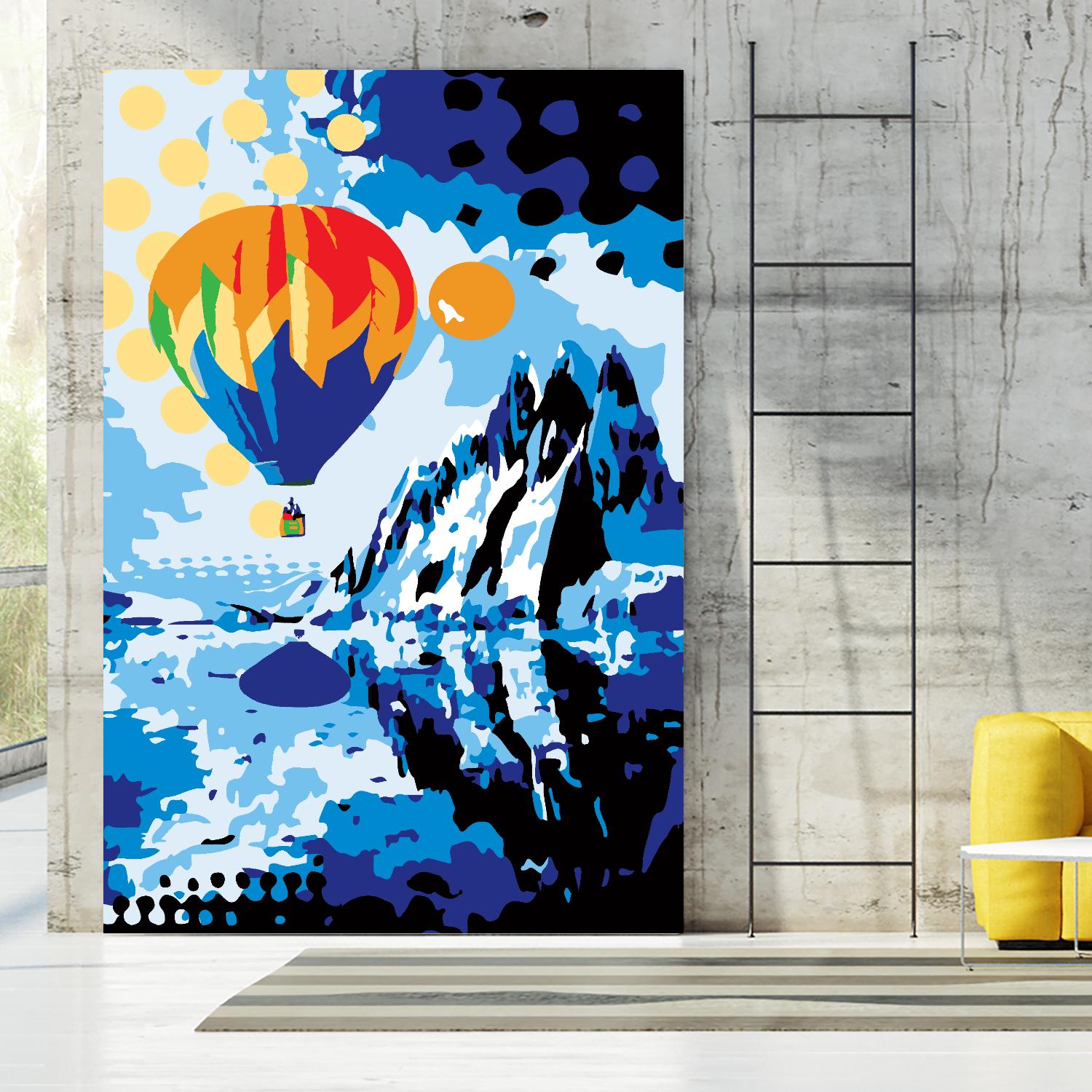 Ballon by Ray Lengelé on GIANT ART - black pop art - alternative