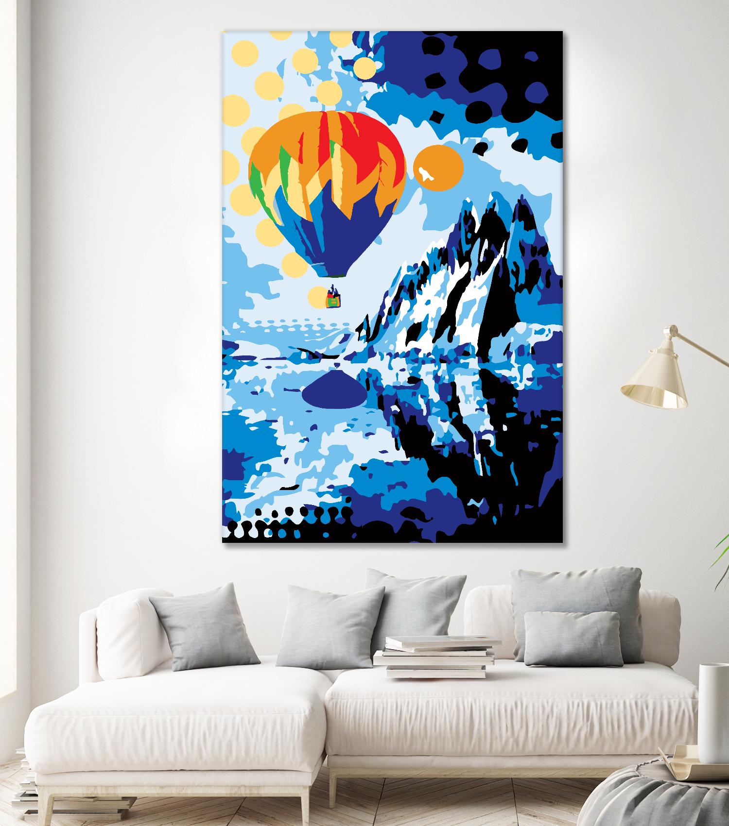 Ballon by Ray Lengelé on GIANT ART - black pop art - alternative