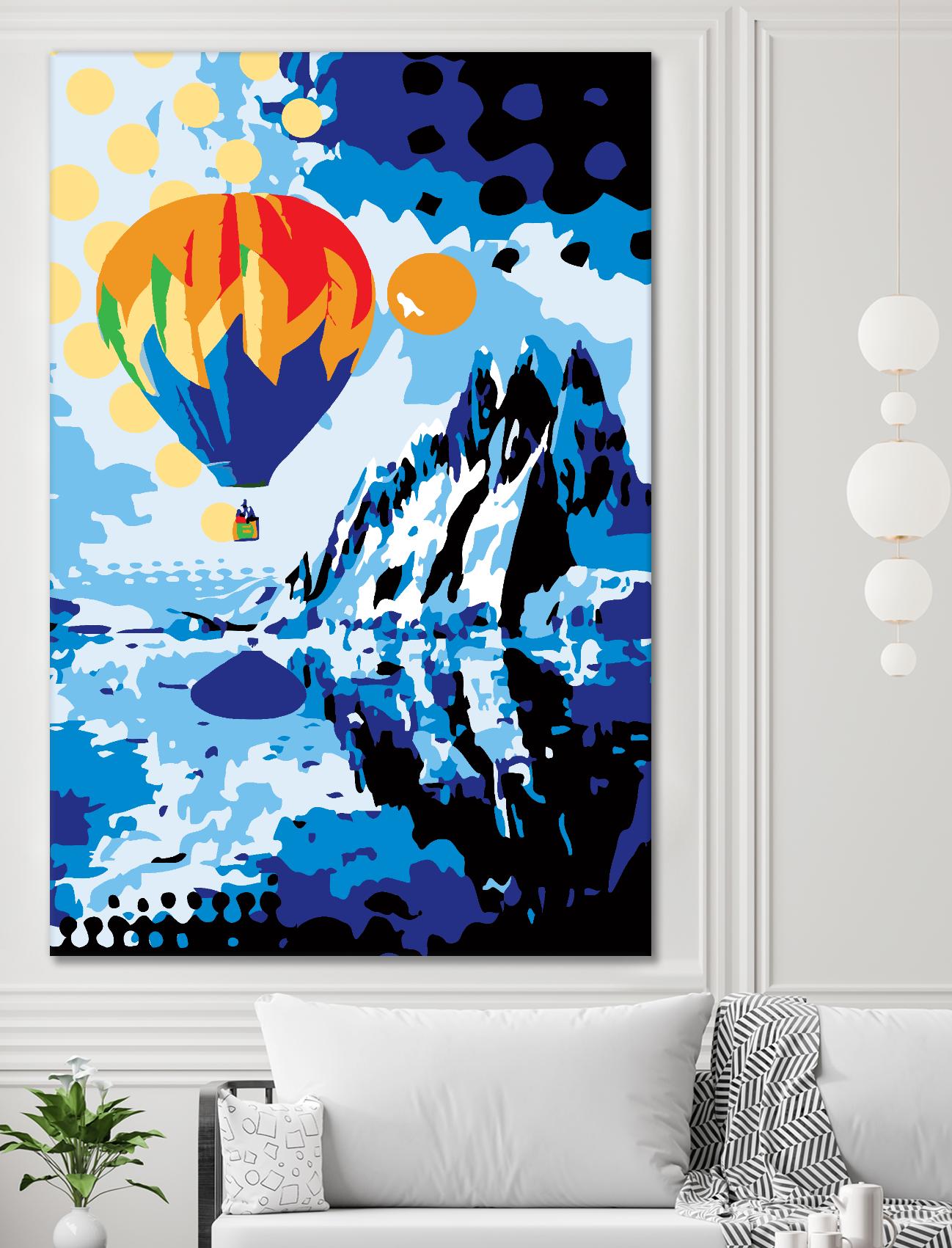 Ballon by Ray Lengelé on GIANT ART - black pop art - alternative