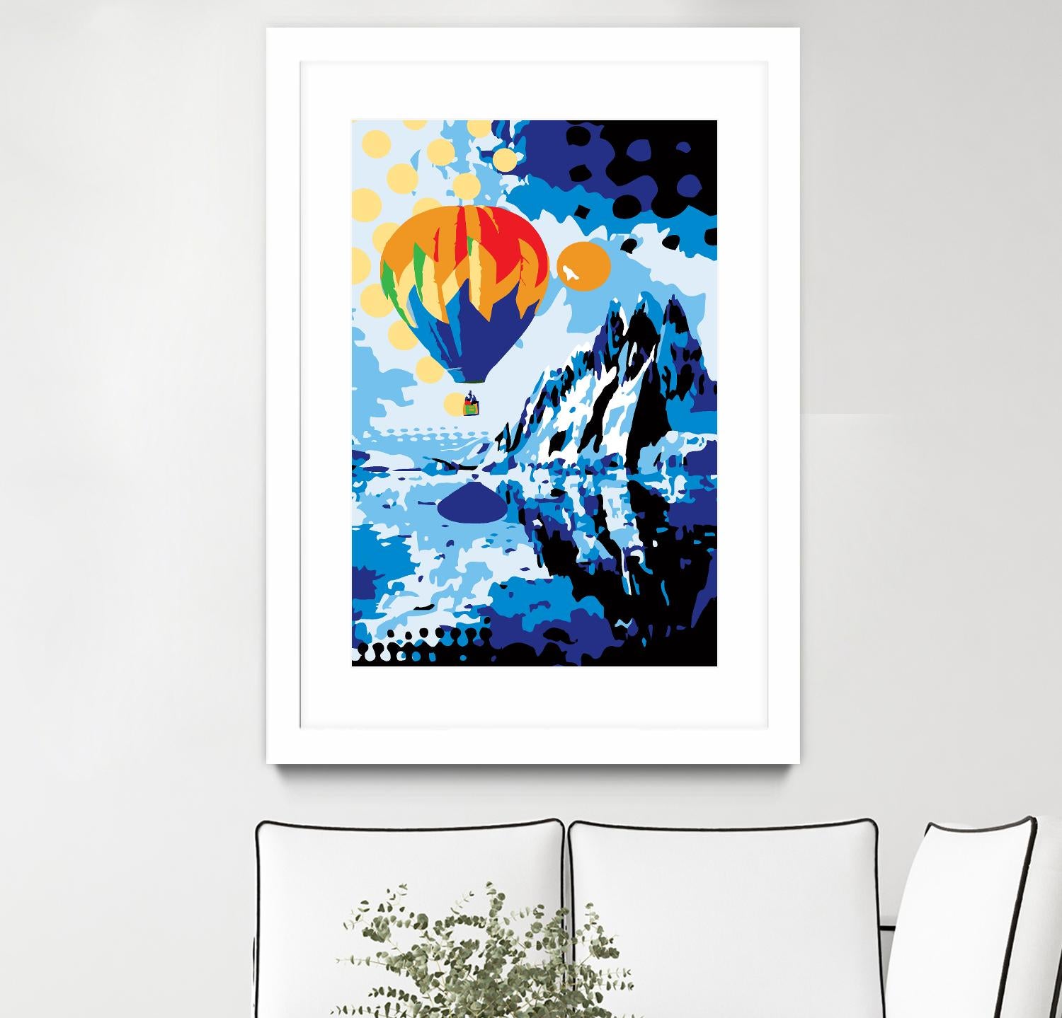 Ballon by Ray Lengelé on GIANT ART - black pop art - alternative