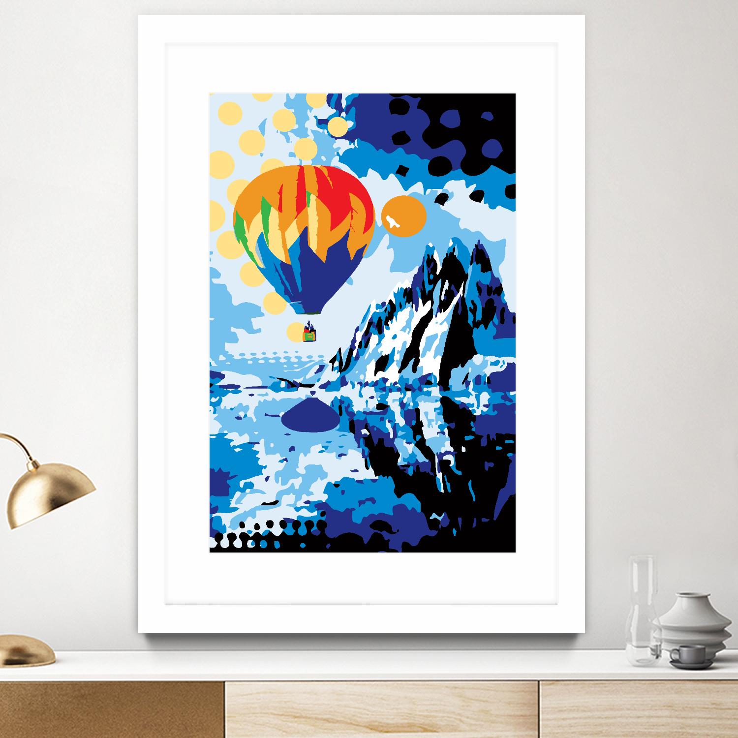 Ballon by Ray Lengelé on GIANT ART - black pop art - alternative