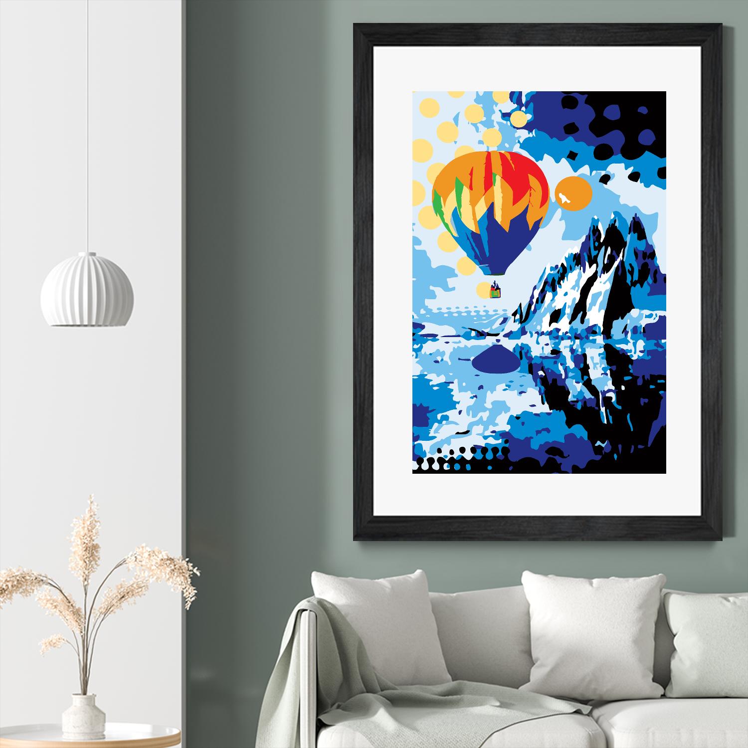 Ballon by Ray Lengelé on GIANT ART - black pop art - alternative