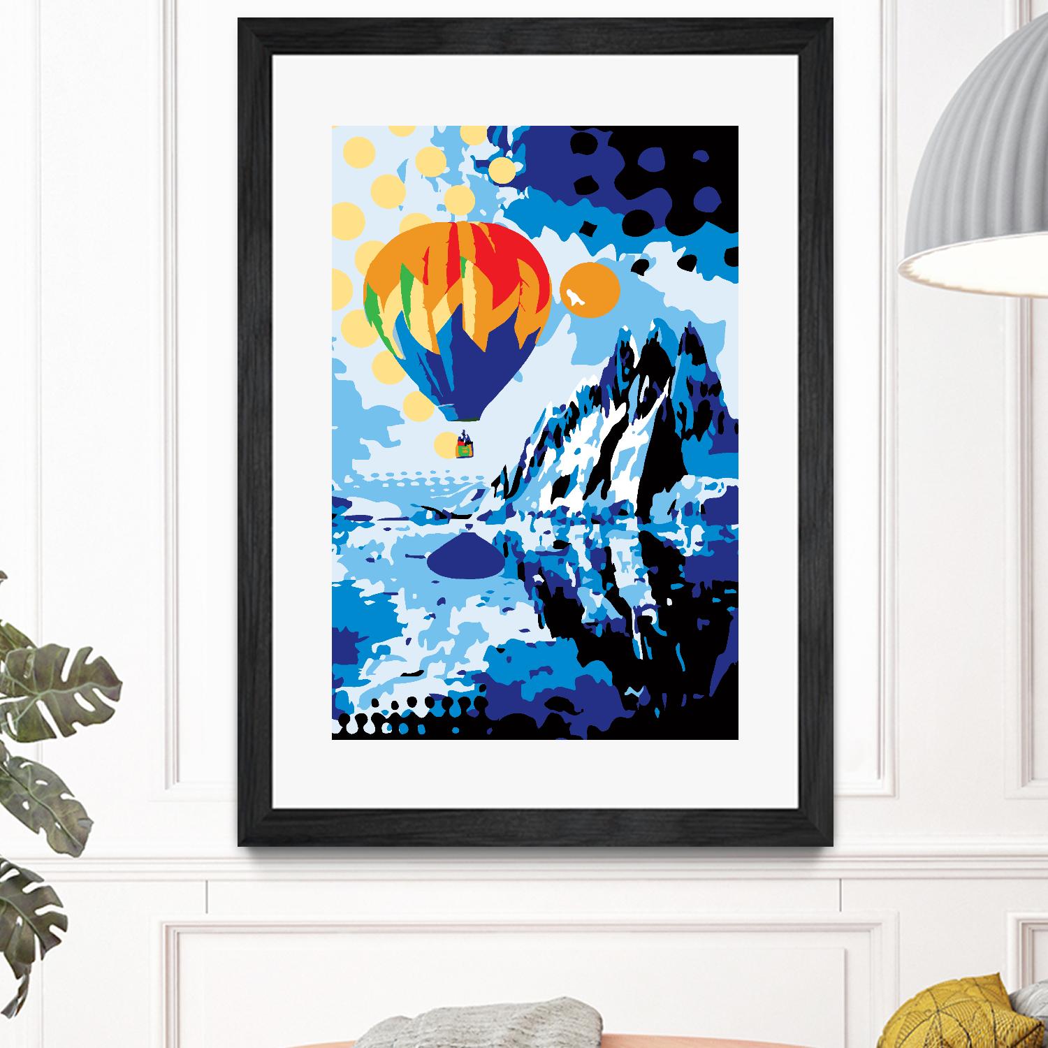 Ballon by Ray Lengelé on GIANT ART - black pop art - alternative