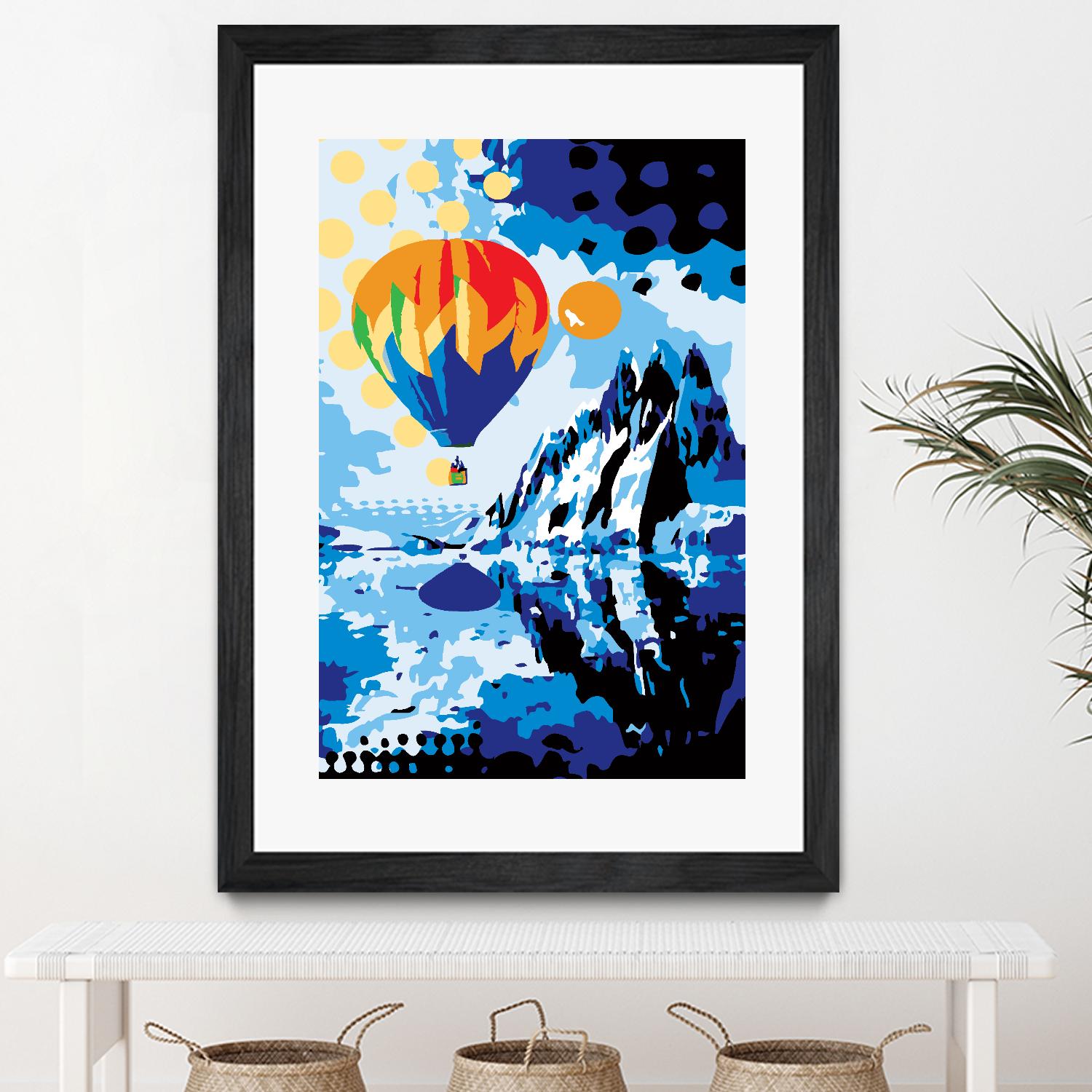 Ballon by Ray Lengelé on GIANT ART - black pop art - alternative