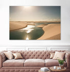 Soft Sunset by Daniel Stanford on GIANT ART - beige landscape river