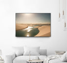 Soft Sunset by Daniel Stanford on GIANT ART - beige landscape river