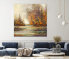Un temps pour chaque chose by Claude Tremblay on GIANT ART - purple trees