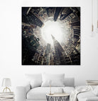 City Center II by Jean-François Dupuis on GIANT ART - white city scene ville