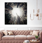 City Center II by Jean-François Dupuis on GIANT ART - white city scene ville