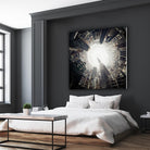 City Center II by Jean-François Dupuis on GIANT ART - white city scene ville