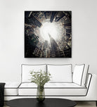 City Center II by Jean-François Dupuis on GIANT ART - white city scene ville