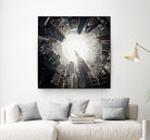 City Center II by Jean-François Dupuis on GIANT ART - white city scene ville