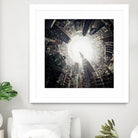 City Center II by Jean-François Dupuis on GIANT ART - white city scene ville