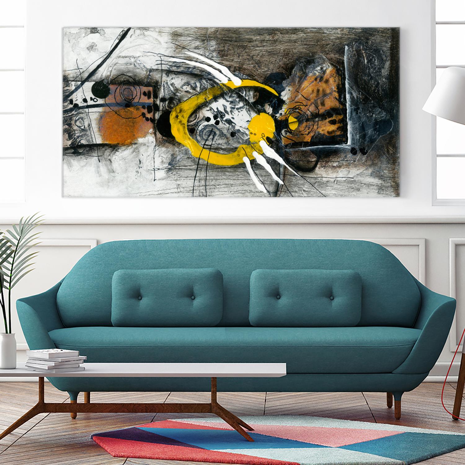 Griffé by Sylvie Cloutier on GIANT ART - grey abstract