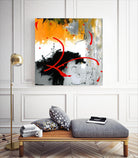 Les liens by Carole St-Germain on GIANT ART - black abstract artistes du québec