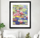 Passion in Pink by Ron Simpkins on GIANT ART - pink flowers nénuphars