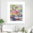 Passion in Pink by Ron Simpkins on GIANT ART - pink flowers nénuphars