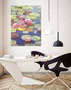 Passion in Pink by Ron Simpkins on GIANT ART - pink flowers nénuphars