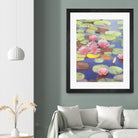 Passion in Pink by Ron Simpkins on GIANT ART - pink flowers nénuphars