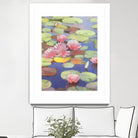 Passion in Pink by Ron Simpkins on GIANT ART - pink flowers nénuphars