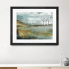 Les trois arbres by Roland Benoît on GIANT ART - grey trees