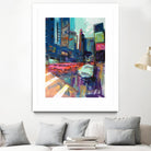 Trafic City by Marc Archambault on GIANT ART - pink architecture artistes du québec