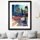 Trafic City by Marc Archambault on GIANT ART - pink architecture artistes du québec