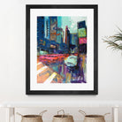 Trafic City by Marc Archambault on GIANT ART - pink architecture artistes du québec