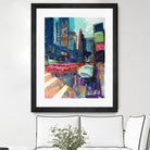 Trafic City by Marc Archambault on GIANT ART - pink architecture artistes du québec