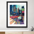 Trafic City by Marc Archambault on GIANT ART - pink architecture artistes du québec