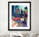 Trafic City by Marc Archambault on GIANT ART - pink architecture artistes du québec