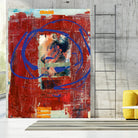 Bonheur by Jacques Clement on GIANT ART - blue abstract