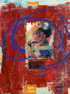 Bonheur by Jacques Clement on GIANT ART - blue abstract