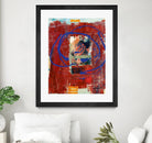 Bonheur by Jacques Clement on GIANT ART - red abstract artistes du québec