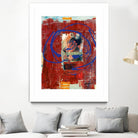 Bonheur by Jacques Clement on GIANT ART - red abstract artistes du québec