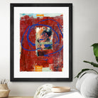 Bonheur by Jacques Clement on GIANT ART - red abstract artistes du québec