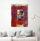 Bonheur by Jacques Clement on GIANT ART - blue abstract
