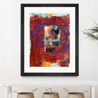 Bonheur by Jacques Clement on GIANT ART - red abstract artistes du québec