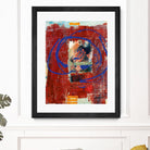 Bonheur by Jacques Clement on GIANT ART - red abstract artistes du québec