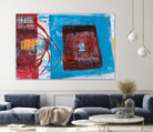 Enthousiasme by Jacques Clement on GIANT ART - blue abstract