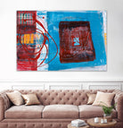 Enthousiasme by Jacques Clement on GIANT ART - blue abstract