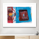 Enthousiasme by Jacques Clement on GIANT ART - red abstract