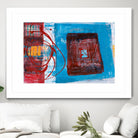 Enthousiasme by Jacques Clement on GIANT ART - red abstract